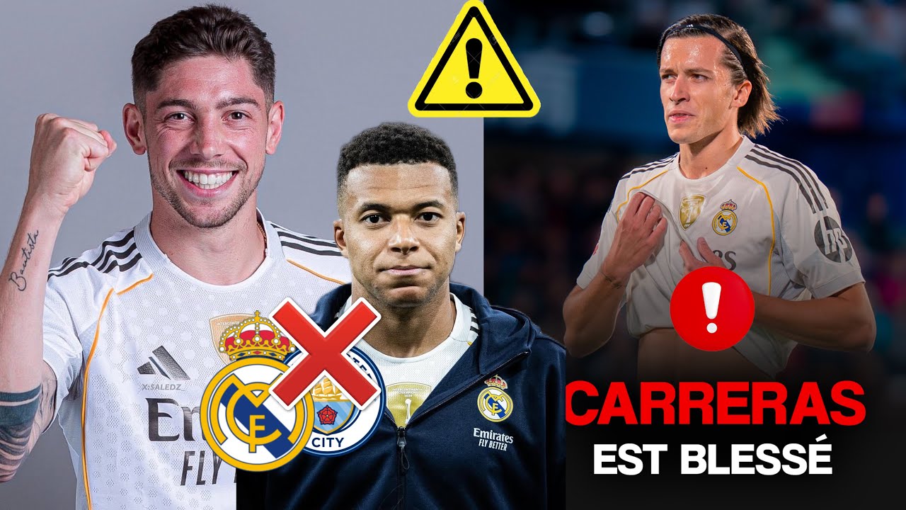 KYLIAN MBAPPÉ & BELLIGHAM  de retour à l'entraînement, mais le club perd encore un joueur clé... : 