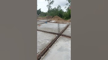 Finished Lean concrete for ground floor #buildingconstruction #construction #excavator #work