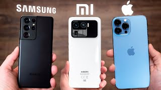 iPhone 13 Pro Max vs S21 Ultra vs Xiaomi Mi 11 Ultra  ¡QUE HUMILLACIÓN!