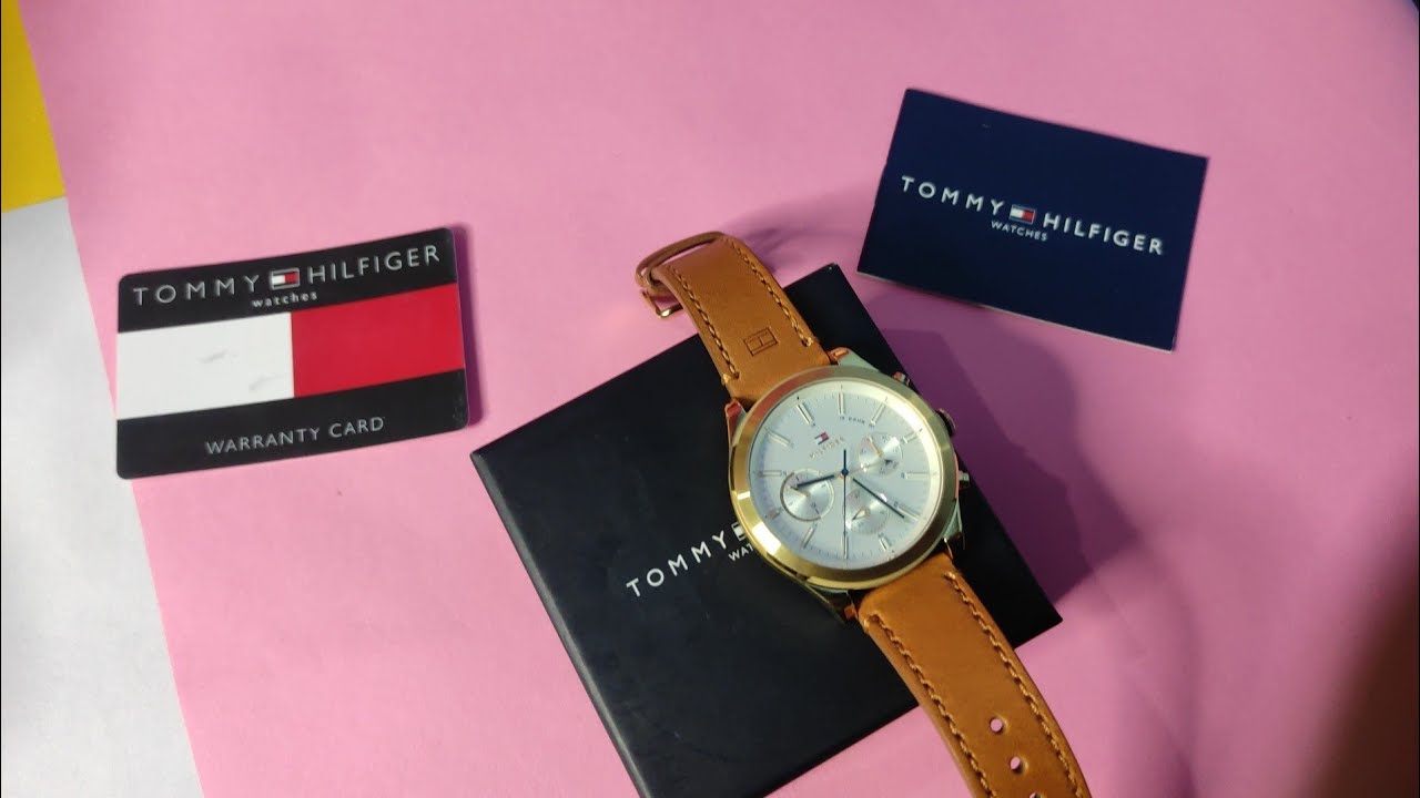 TOMMY HILFIGER Analog Watch For Men on Flipkart | Best watch for men | Unboxing - YouTube