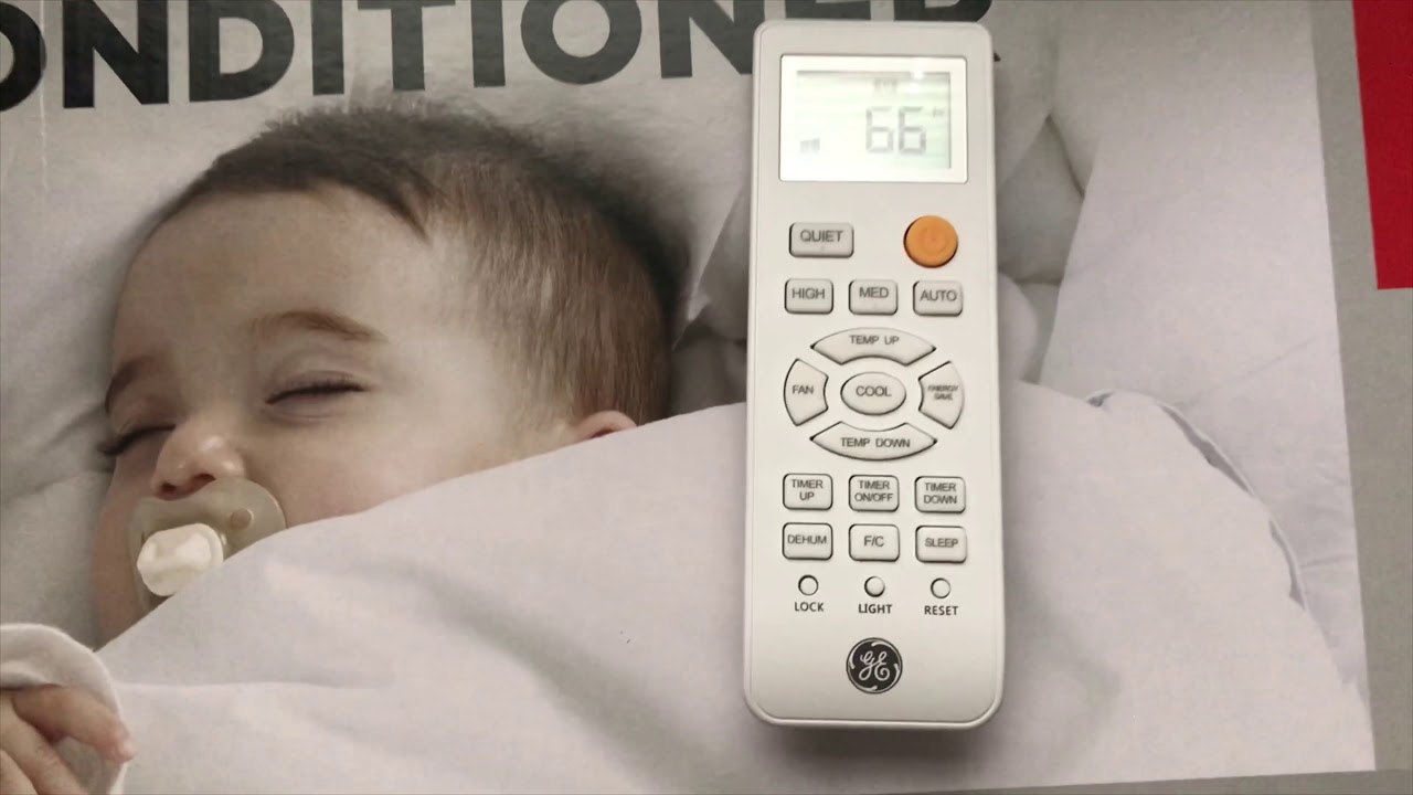 GE Ultra Quiet AC. Low noise window air conditioner. YouTube