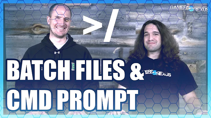 Must Know - Command Prompt & Batch Files