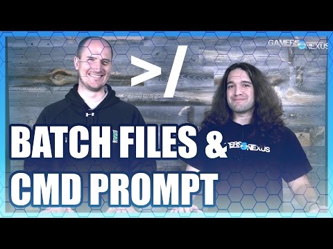 Must Know - Command Prompt & Batch Files