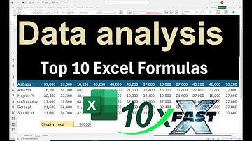 Master Data Analysis with These 10 Essential Excel Formulas