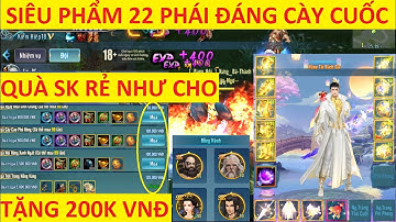 VLTK Mobile Lậu 22 Phái Mới Nhất Tắt Bày Bán Tắt Nạp KNB Cày 100% - Tặng 200K Mua Quà Full Đồ Ngựa
