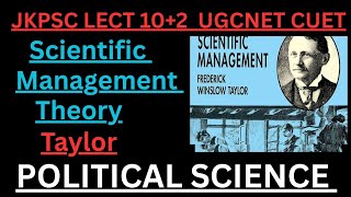 Scientific management theory @UPSCcsecult 