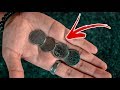 EASY & VISUAL 4 Coin Magic Trick TUTORIAL!!!
