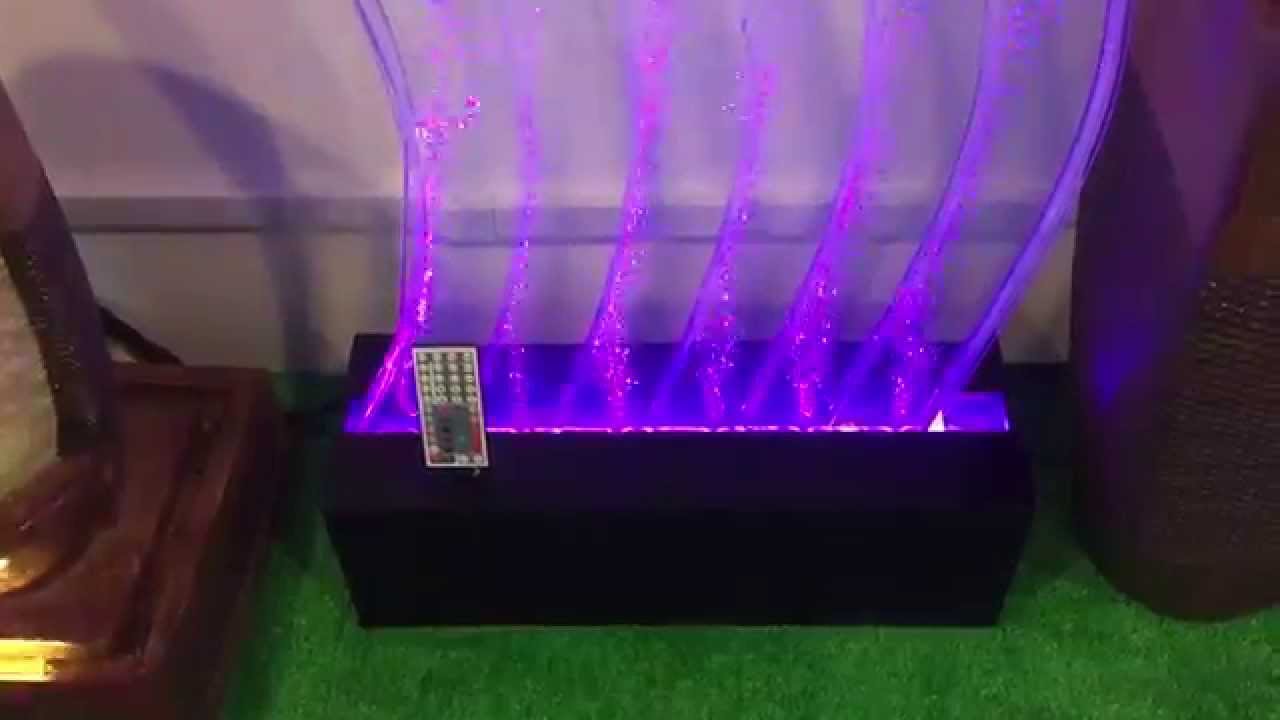 180cm Floor Standing Wave Bubble Wall - Acrylic Base & Panel