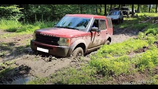 видео: Land Rover Discovery 3, Mitsubishi Pinin, Уазы и Нивы в лесу картинка: Land Rover Discovery 3, Mitsubishi Pinin, Уазы и Нивы в лесу