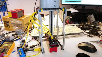 Lego train automated container terminal WIP E26: PU or PF motors?