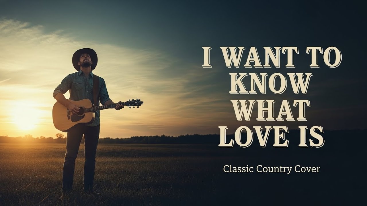 I Want To Know What Love Is (Classic Country Cover) | Boots & Beats Country