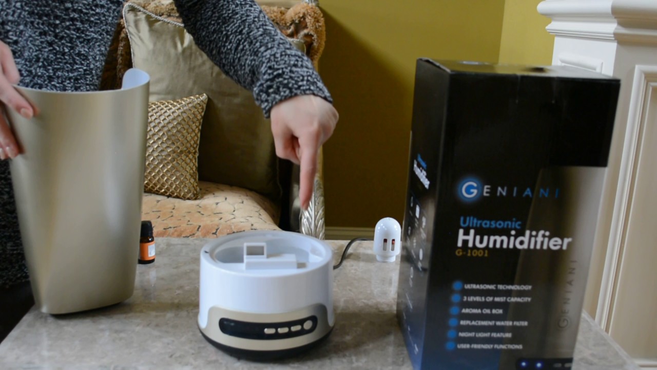Geniani Humidifier Testimonial & Manual - YouTube