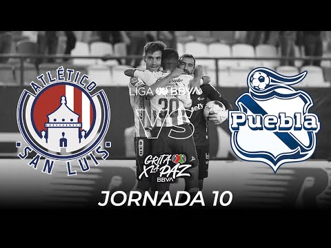 Resumen y Goles | San Luis vs Puebla | Liga BBVA MX | Grita México C22 - Jornada 10