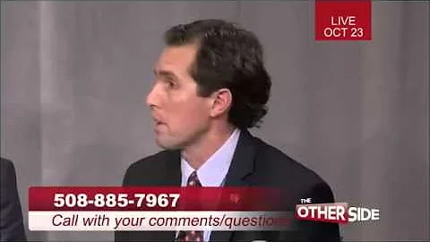 Candidates Donnie Berthiaume and Matt Castriotta d...