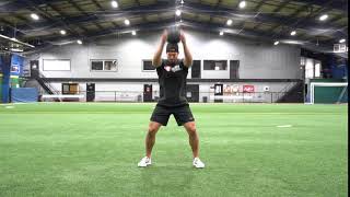 Medicine Ball Vertical Chops