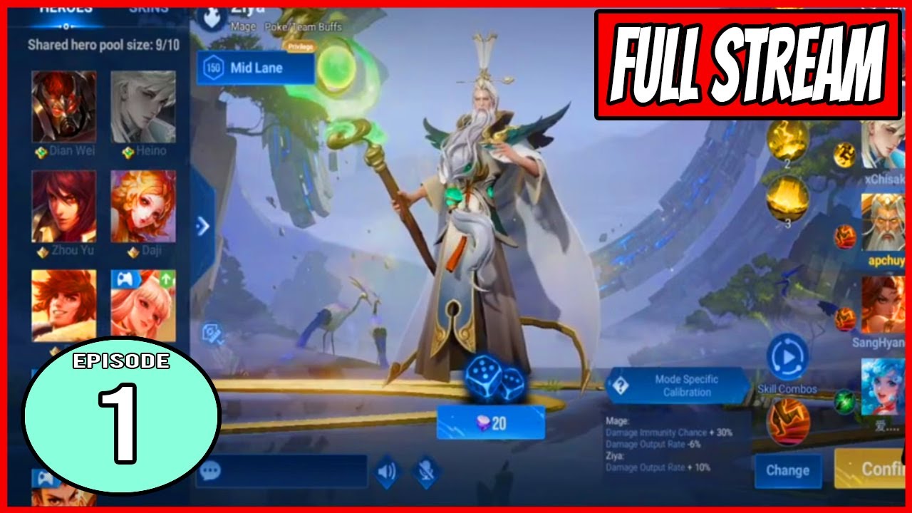 Honor of Kings (Global Server) (09/17/2024) -  MID LANER, GOLD to PLATINUM rank matches