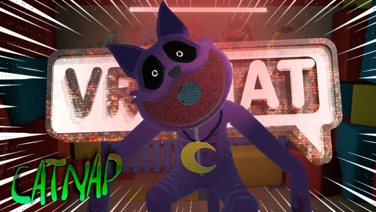 NIGHTMARE CATNAP DARK SIDE REVEALED IN VRCHAT! Funny Moments (poppy playtime chapter 3) YouTube