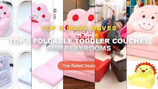 Don't Buy Top 5 Foldable Toddler Couches For Playrooms Before Watching This! - Foldable Kids Sofa Ba