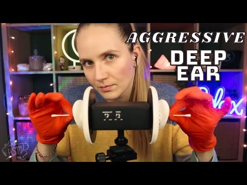 ASMR Aggressive DEEP Ear Triggers for Insane Tingles