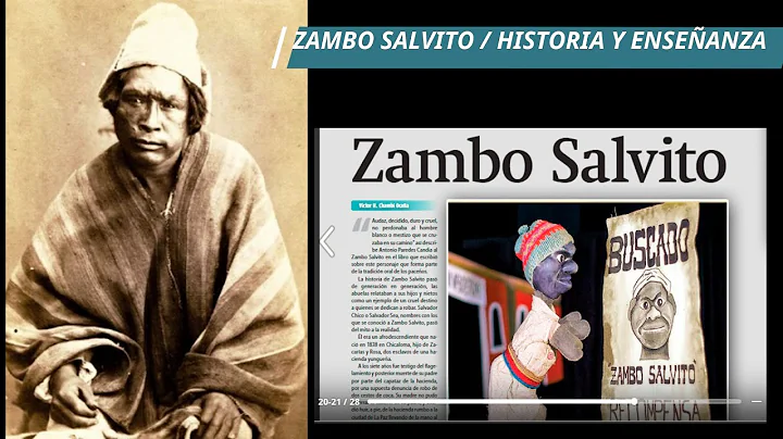 Zambo Salvito / historia narrada