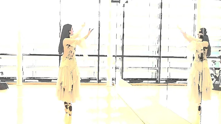 Theresa Roche Rehearsal Swan Lake solo