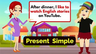 Present Simple Tense English Conversation #englishspeakingpractice #englishvocabulary101