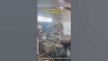 Electroplating robot #machine #factory #automobile #vietnam #electroplating #robot #industrial
