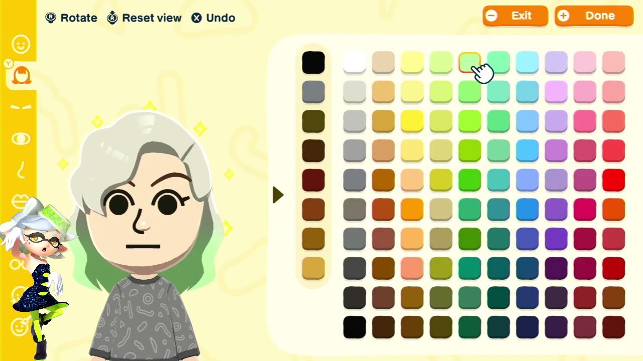 ファンデーション mii Tomodachi Life: Living The Dream Mii Tutorial - Splatoon Idols