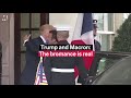 The Bromance between Trump and Macron is incredibly real | Metro.co.uk