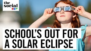 Cancelling classes due to solar safety | The Social