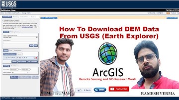 How to download dem data From USGS (earth explorer) Free/How to Download Free Satellite Dem Data