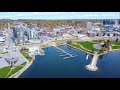 BARRIE Ontario and Lake Simcoe Drone footage DJI Mini 2 4K