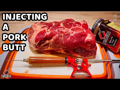 Injecting A Pork Butt | Pulled Pork Recipe Pt.1