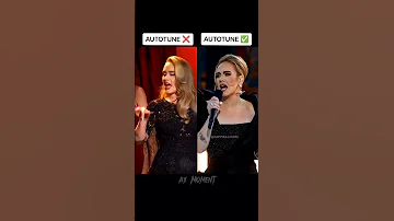 Adele Autotune Vs No Autotune Original Video Adele Autotune 