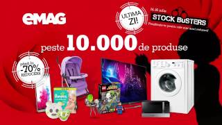 Summer Stock Busters eMAG - Ultima zi de reduceri