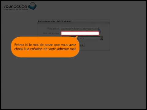 Aide - Comment utiliser le webmail Roundcube ?