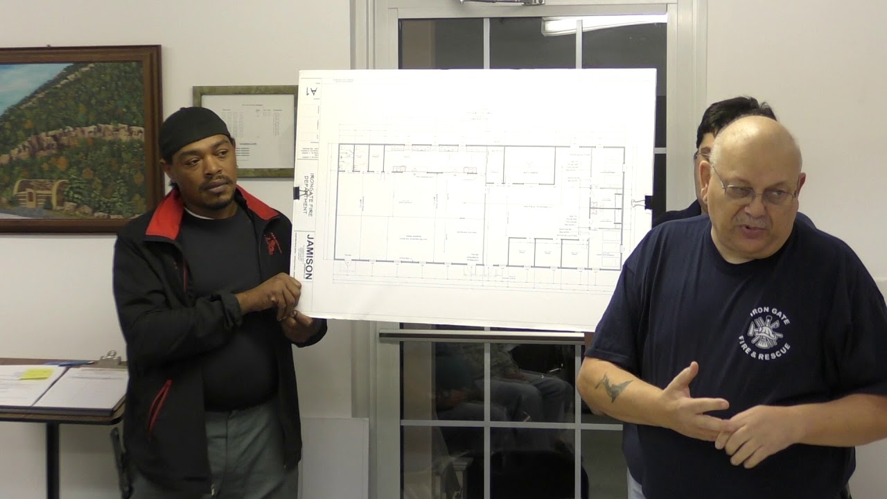Daniel Outlines Iron Gate Volunteer Fire Dept. Building Plans YouTube