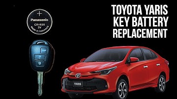 Toyota Yaris key battery replacement 2024
