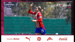 Gol de A. Cervantes | Chivas 1 - 0 Pumas | LigaBBVAMXFemenil | Guard1anes 2021 J14