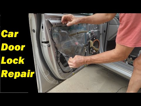 Car Door Lock Actuator Repair/Replacement…$8 – Complete Instructions  – Toyota, Lexus & Others