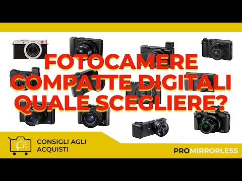 Video: Fotocamere Compatte (38 Foto): Mini-fotocamere Digitali Con Una Grande Matrice E Obiettivi Intercambiabili, Altre Fotocamere