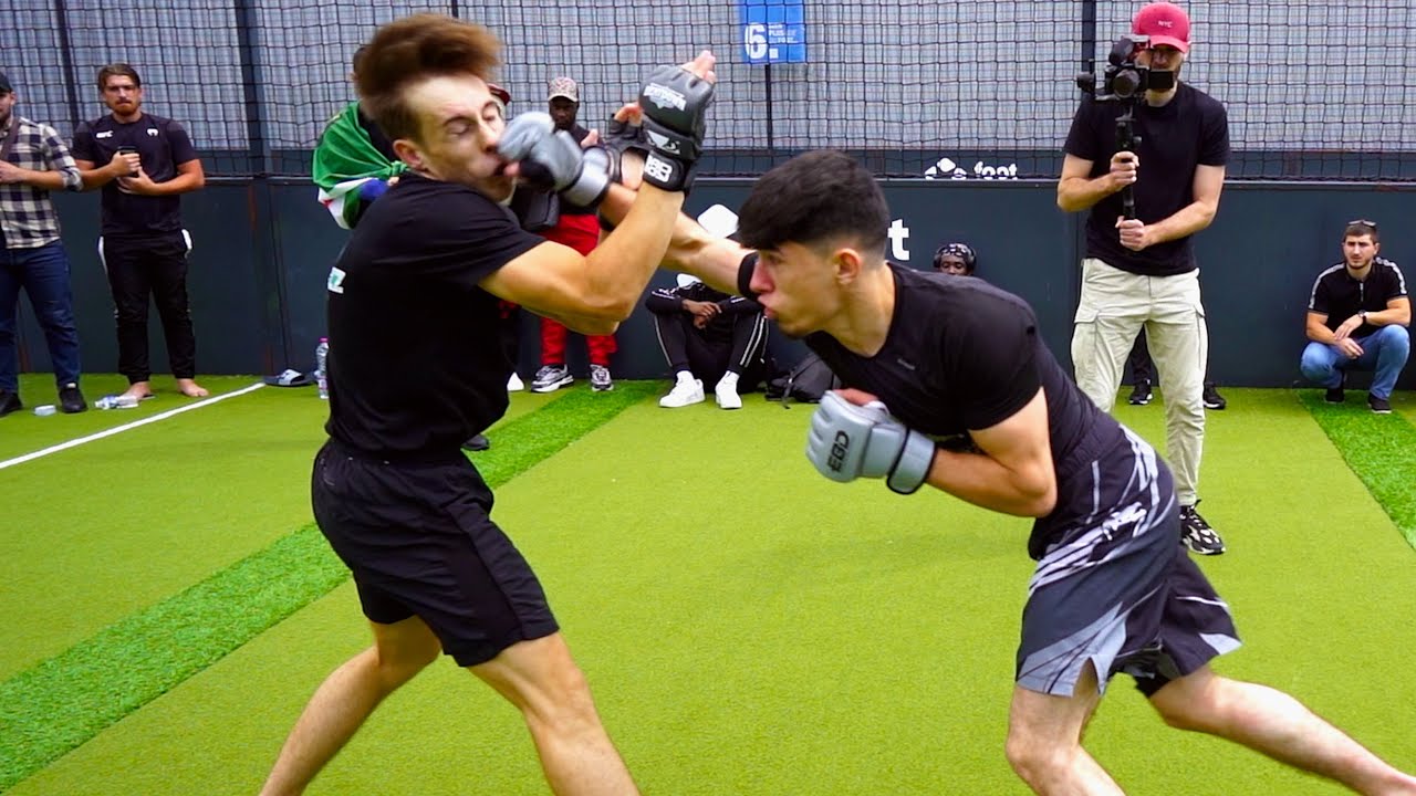 Paul Denis Navero (champion de France MMA amateur) VS Ali, le combat très attendu. Avec en bonus des tchétchènes qui savent toujours pas se tenir.