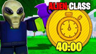 Speedrunning With ALIEN CLASS in 99 Nights in The Forest!