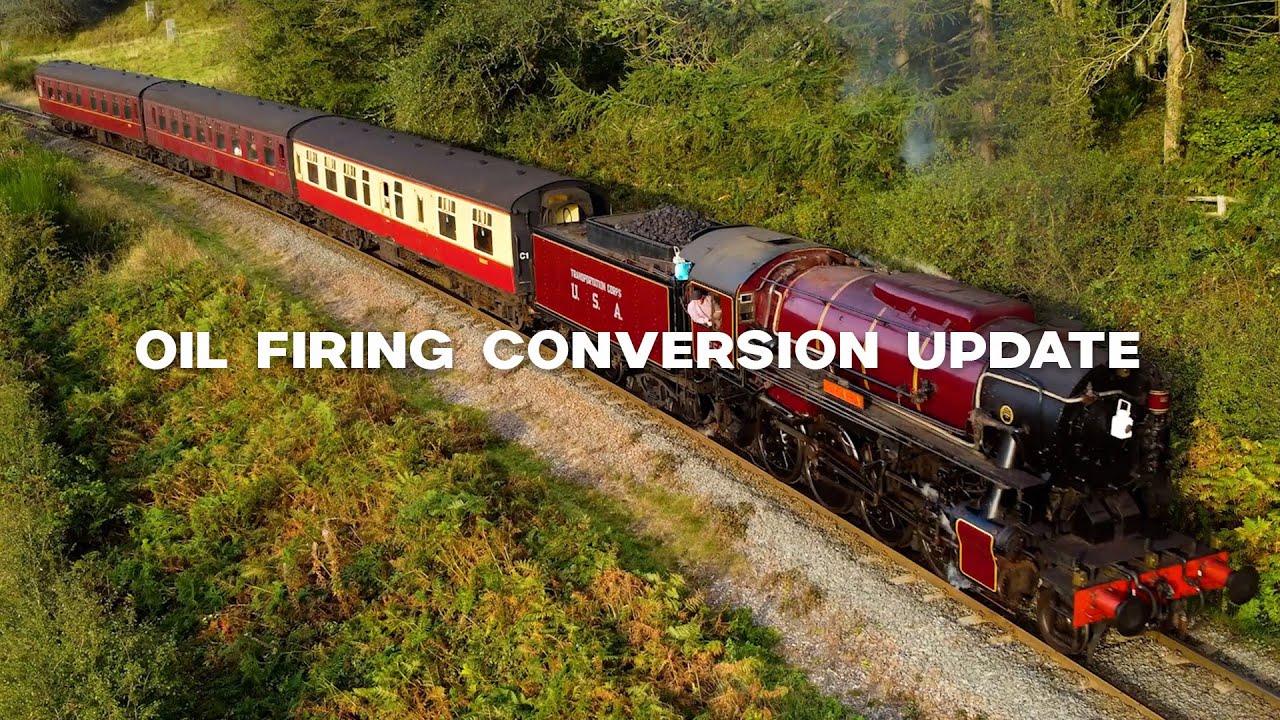 Steam Locomotive Oil Firing Conversion Update | North Yorkshire Moors ...