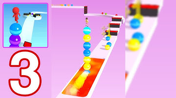 Stack Rider All Levels Gameplay Walkthrough Part 3 (Android/iOS) - Ride the tallest stack!