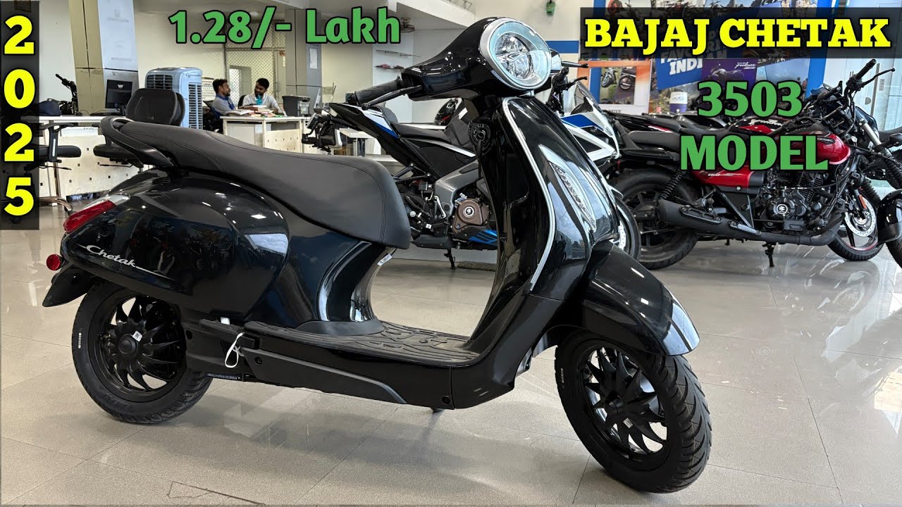 New Bajaj Chetak 3503 Model 2025🥳!Range,Top Speed & Features ! Full ...