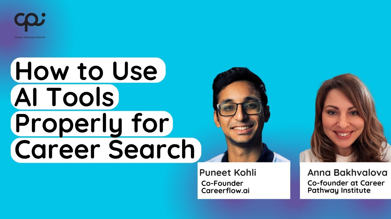 🎥 How to Use AI Tools Properly for Career Search with Puneet Kohli | AI ...