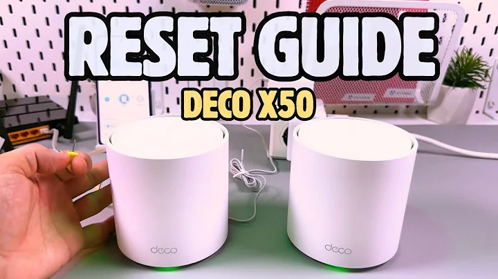 How to Factory Reset Your TP-Link Deco X50 Router