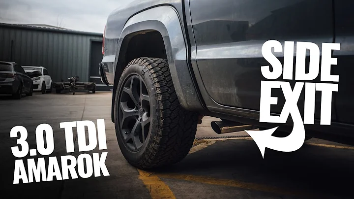 3.0 TDI V6 Amarok Side Exit Exhaust | NO SILENCERS!