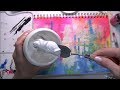 Art Journaling with Dylusions and Modeling Paste